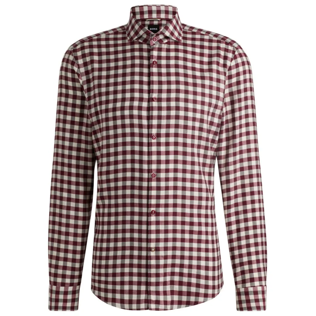 Shirts*Boss C-Hal Casual-Fit Shirt in Red