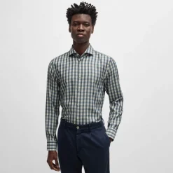 Shirts*Boss C-Hal Casual-Fit Shirt in Blue