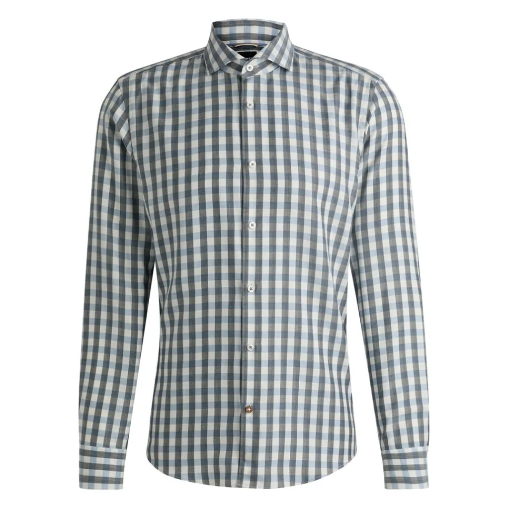 Shirts*Boss C-Hal Casual-Fit Shirt in Blue