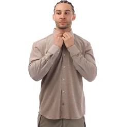 Formalwear*Boss C-HAL Kent Jersey Shirt in Beige