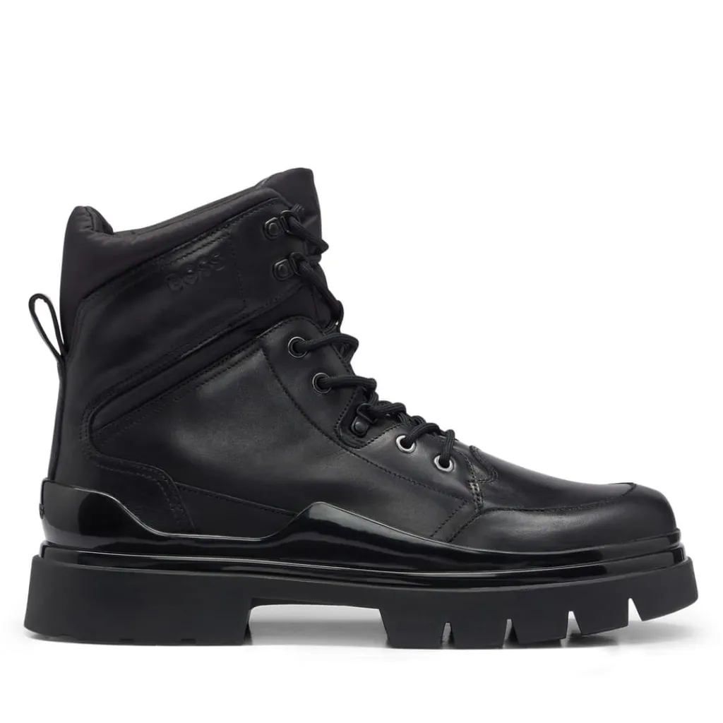 Footwear|Boots*Boss Chanan Half Boots in Black