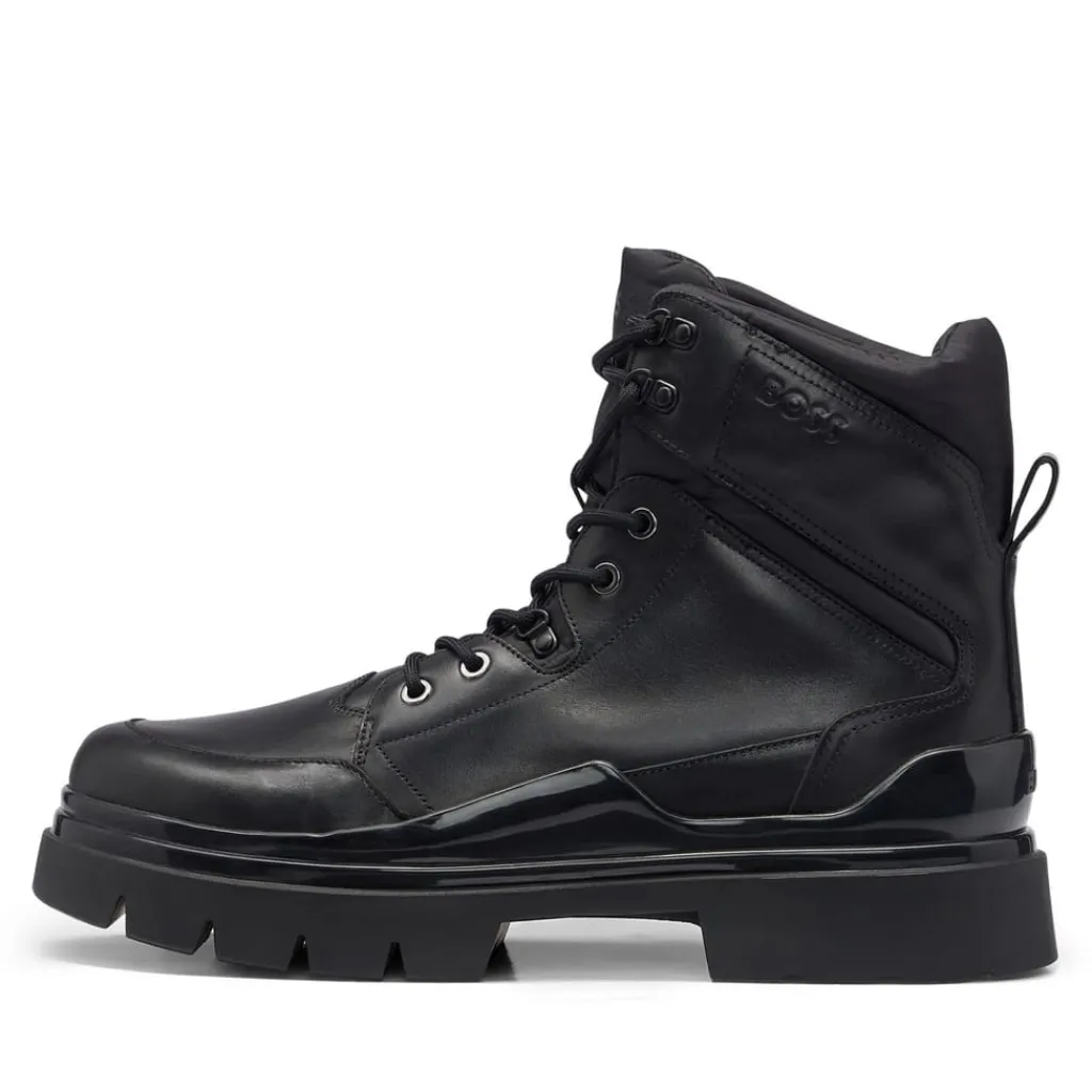 Footwear|Boots*Boss Chanan Half Boots in Black