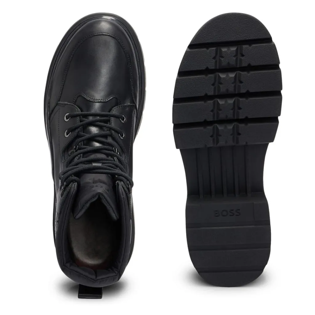 Footwear|Boots*Boss Chanan Half Boots in Black