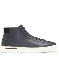 Trainers|Footwear*Boss Clint High-Top Trainers in Dark Blue