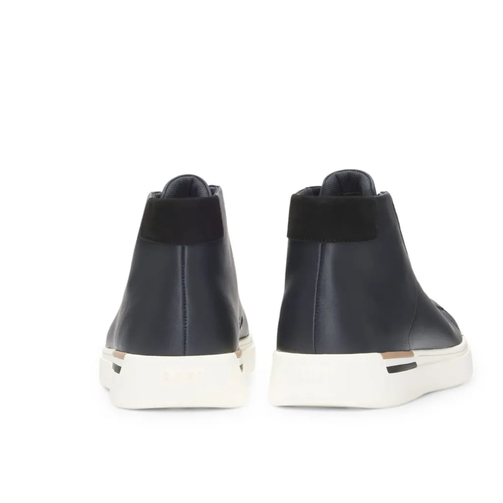 Trainers|Footwear*Boss Clint High-Top Trainers in Dark Blue
