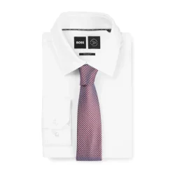 Assorted|Formalwear*Boss 7.5cm Silk Blend Tie in Red