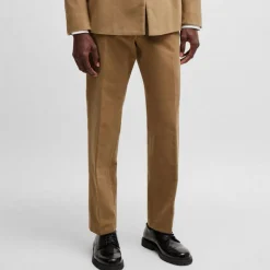 Formalwear|Trousers*Boss C-Peter Relaxed-Fit Trousers in Beige