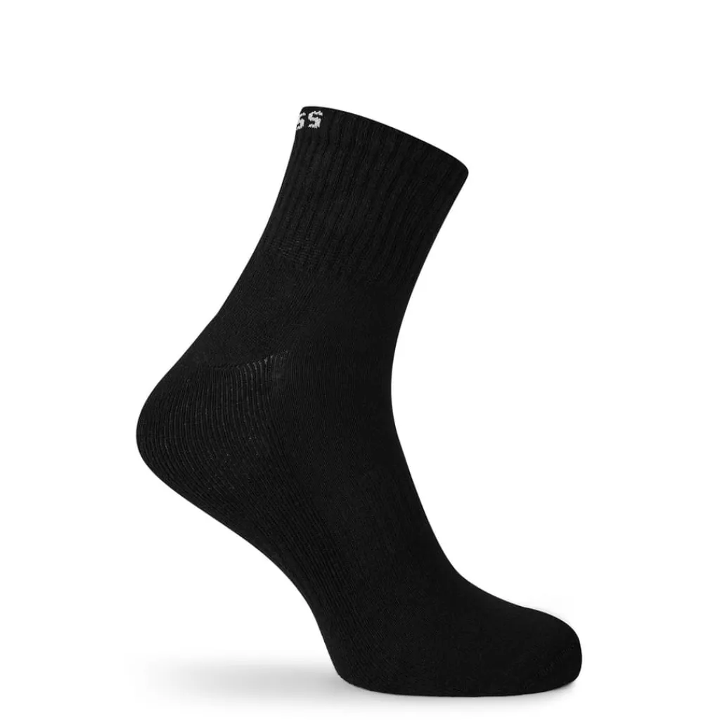 Underwear And Socks*Boss Crew Socks Pack in Black