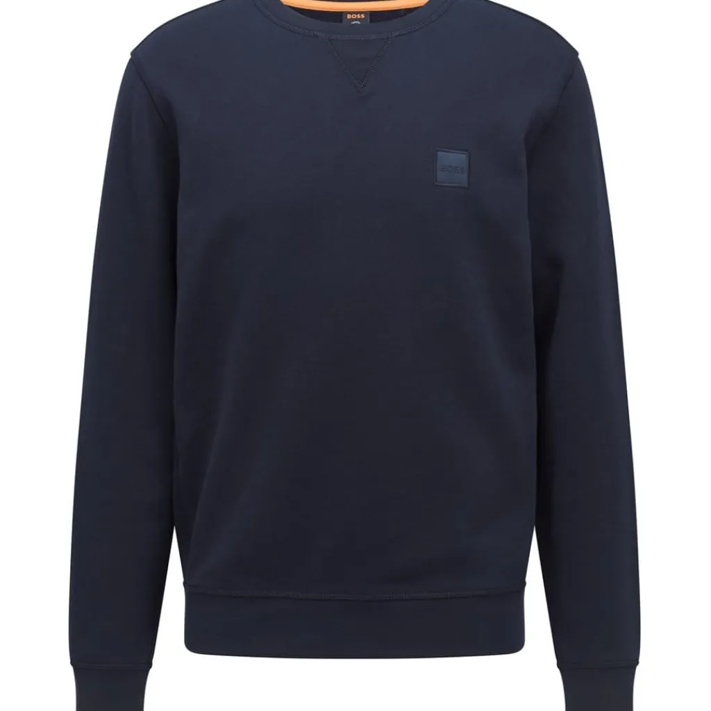 Sweatshirts*Boss Crew Sweatshirt in Blue