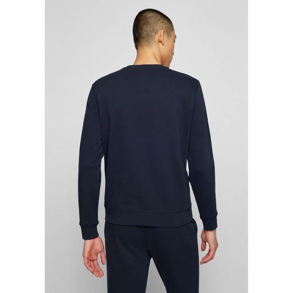 Sweatshirts*Boss Crew Sweatshirt in Blue