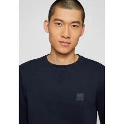 Sweatshirts*Boss Crew Sweatshirt in Blue