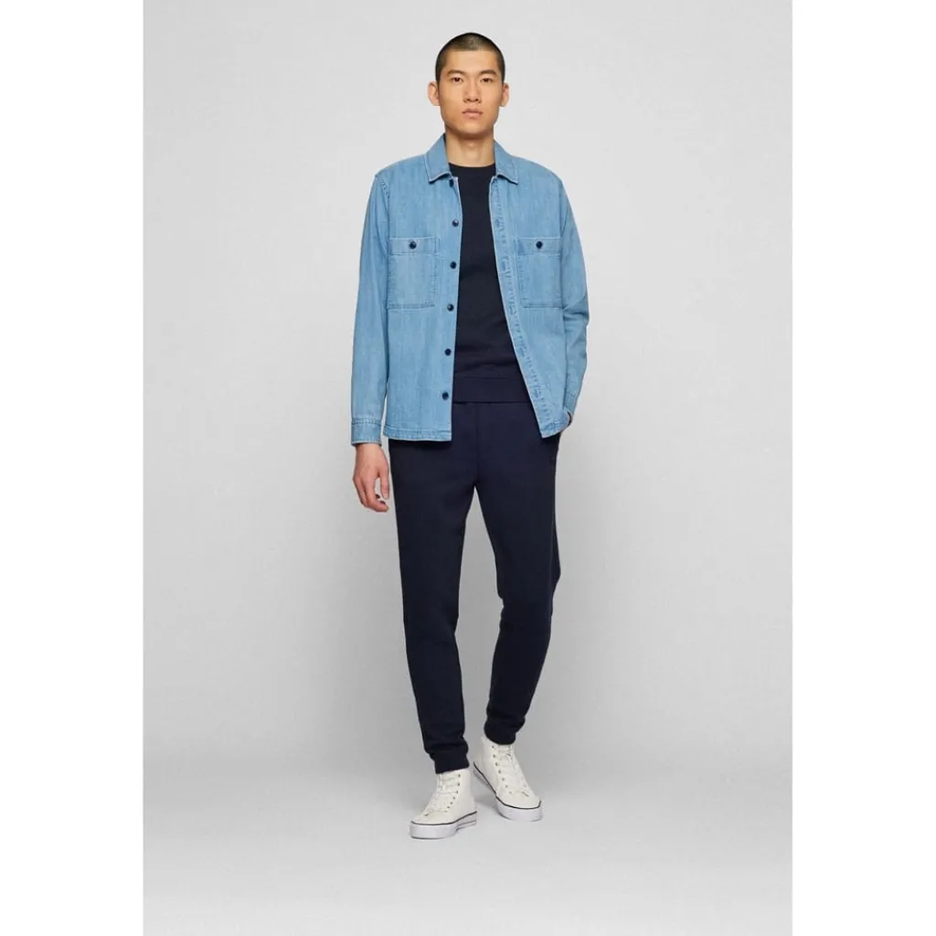 Sweatshirts*Boss Crew Sweatshirt in Blue