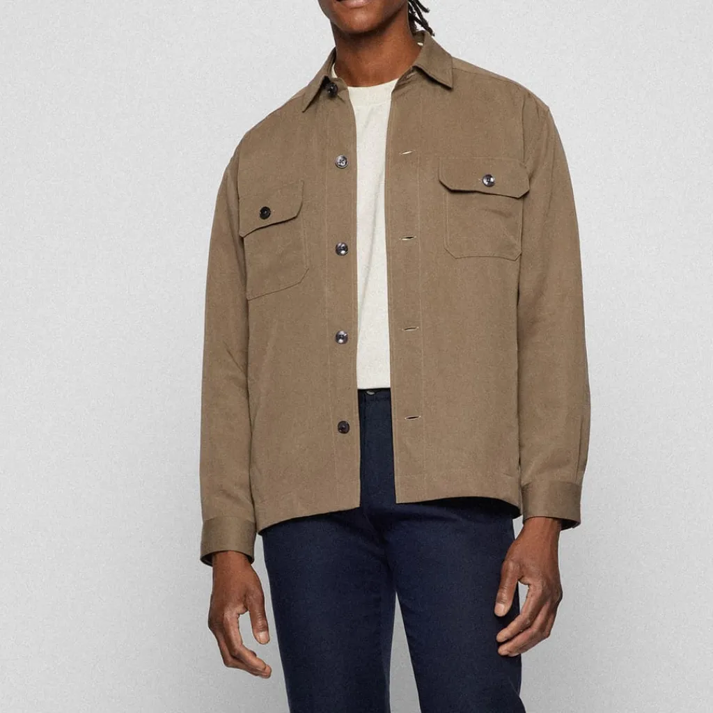 Trousers*Boss Crigan3 Chino Trousers in Dark Blue