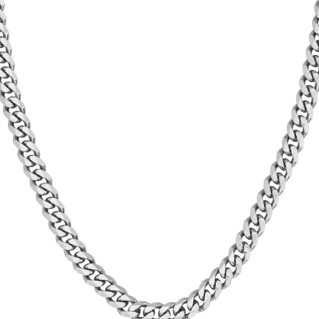 Jewellery-Watches*Boss Cuban Chain For Him Necklace in Silver