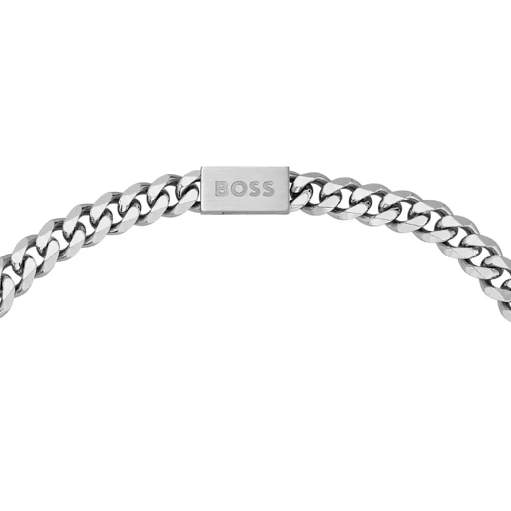Jewellery-Watches*Boss Cuban Chain For Him Necklace in Silver