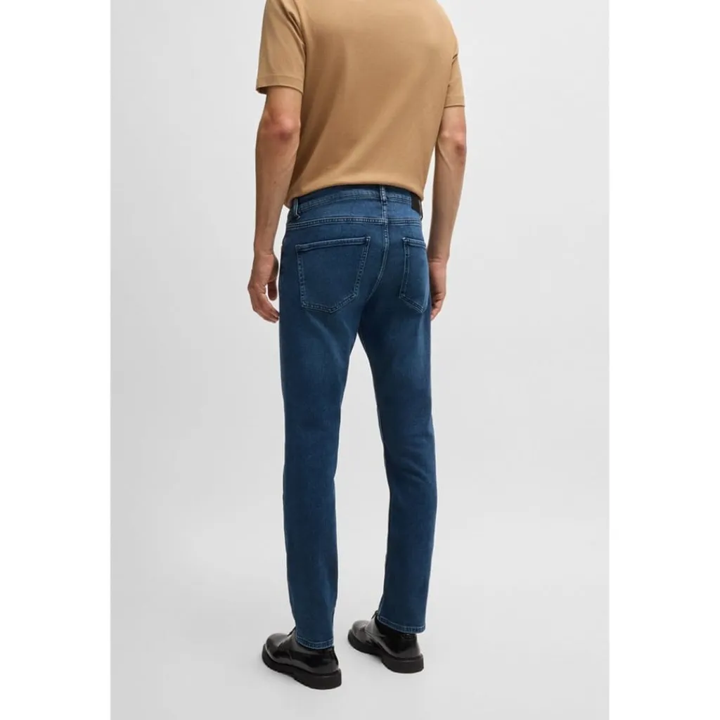 Jeans*Boss Delaware Five Pocket Slim Jeans in Blue