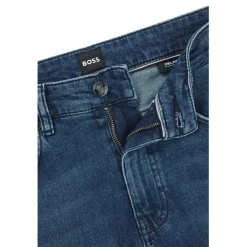 Jeans*Boss Delaware Five Pocket Slim Jeans in Blue