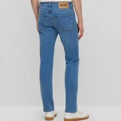 Jeans*Boss Delaware3-1 Slim-Fit Jeans in Turquoise