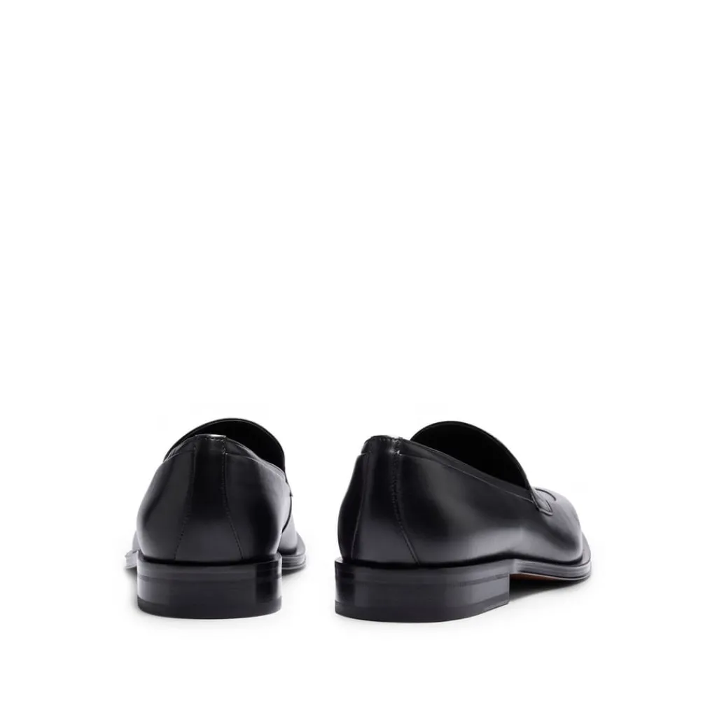 Shoes*Boss Derrek Loafer Shoes in Black