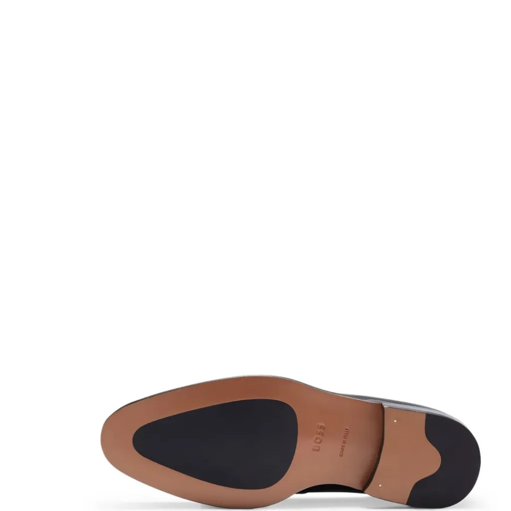 Shoes*Boss Derrek Loafer Shoes in Black