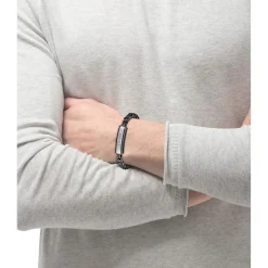 Jewellery-Watches*Boss Devon Box Chain Bracelet in Black