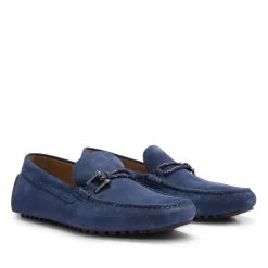 Shoes*Boss Driver Moccasin Shoes in Blue