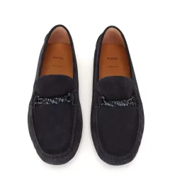 Shoes*Boss Driver Moccasin Shoes in Dark Blue