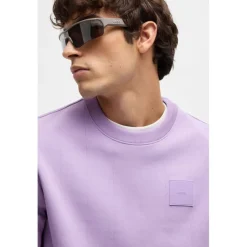 Sweatshirts*Boss Drop Needle Crewneck Sweatshirt in Purple