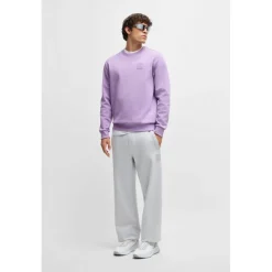 Sweatshirts*Boss Drop Needle Crewneck Sweatshirt in Purple