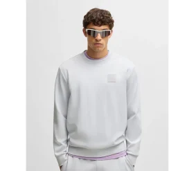 Sweatshirts*Boss Drop Needle Crewneck Sweatshirt in Grey