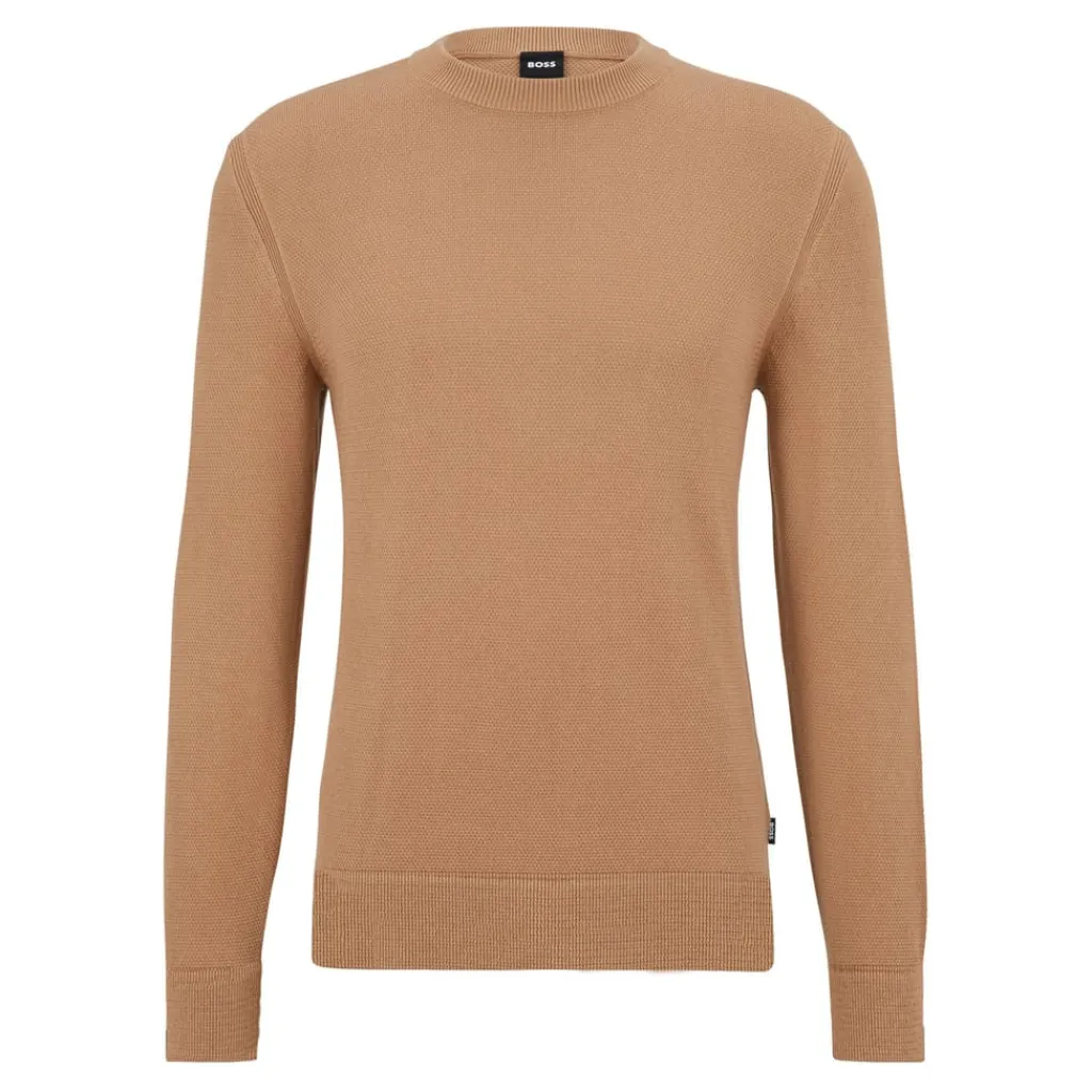 Knitwear*Boss Ecaio Sweater in Beige