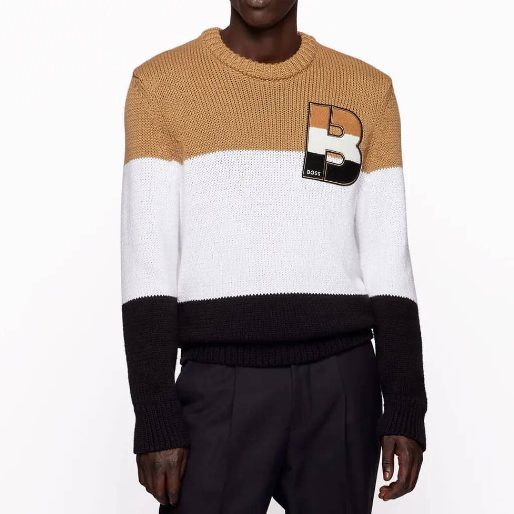 Knitwear*Boss Egianni Sweater in Black