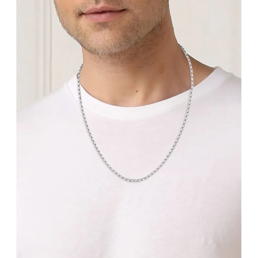 Jewellery-Watches*Boss Evan Stainless Steel Necklace in Silver
