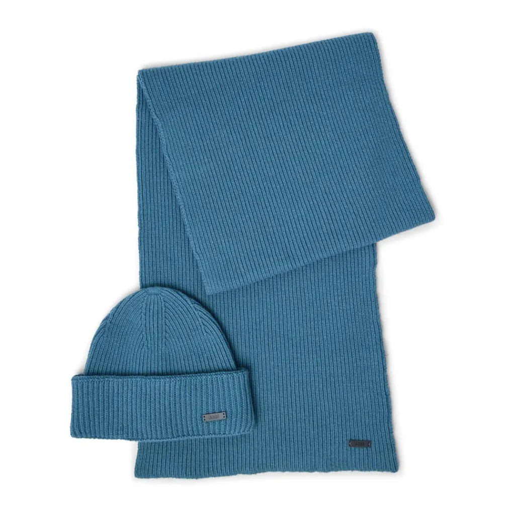 Gloves-Scarves-Umbrellas*Boss Fantastico Scarf in Turquoise