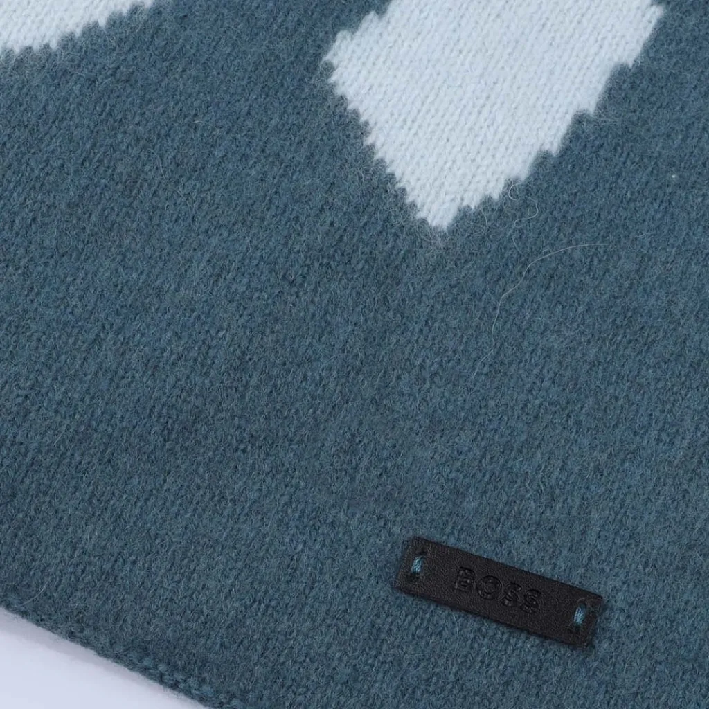 Gloves-Scarves-Umbrellas*Boss Feodoro Scarf in Turquoise