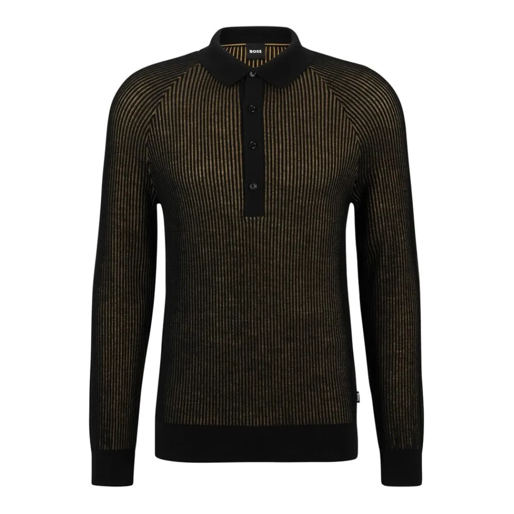 Polo Shirts*Boss Fuido 10246146 01 in Gold