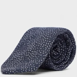 Gloves-Scarves-Umbrellas*Boss H Tie 7,5 Cm 222 10247108 01 in Blue