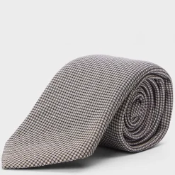 Gloves-Scarves-Umbrellas*Boss H Tie 7,5 Cm 222 10253927 01 in Grey