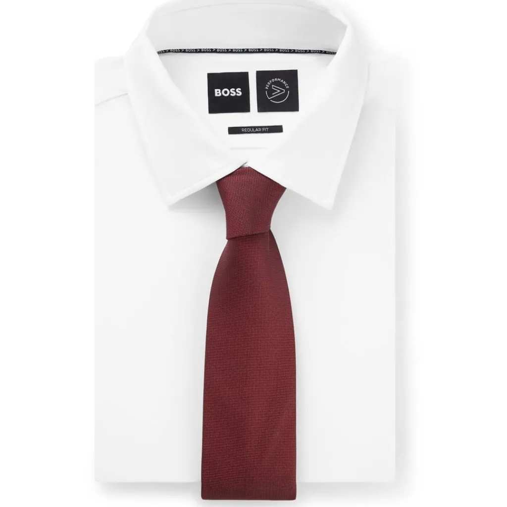 Assorted*Boss H Tie 7,5 Cm 222 10262434 01 Ty Mens in Red
