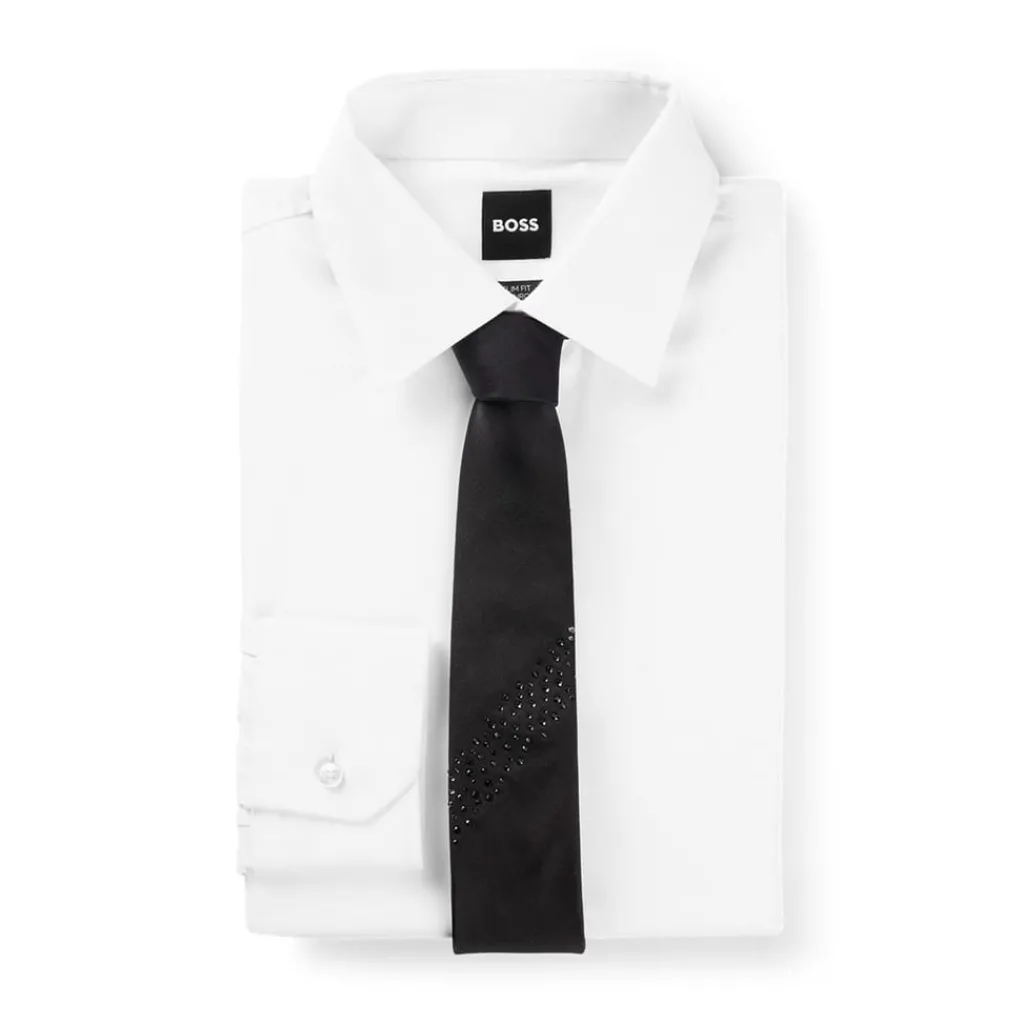 Assorted*Boss H Tie 6 Cm 244 Hc 10187722 01 in Black