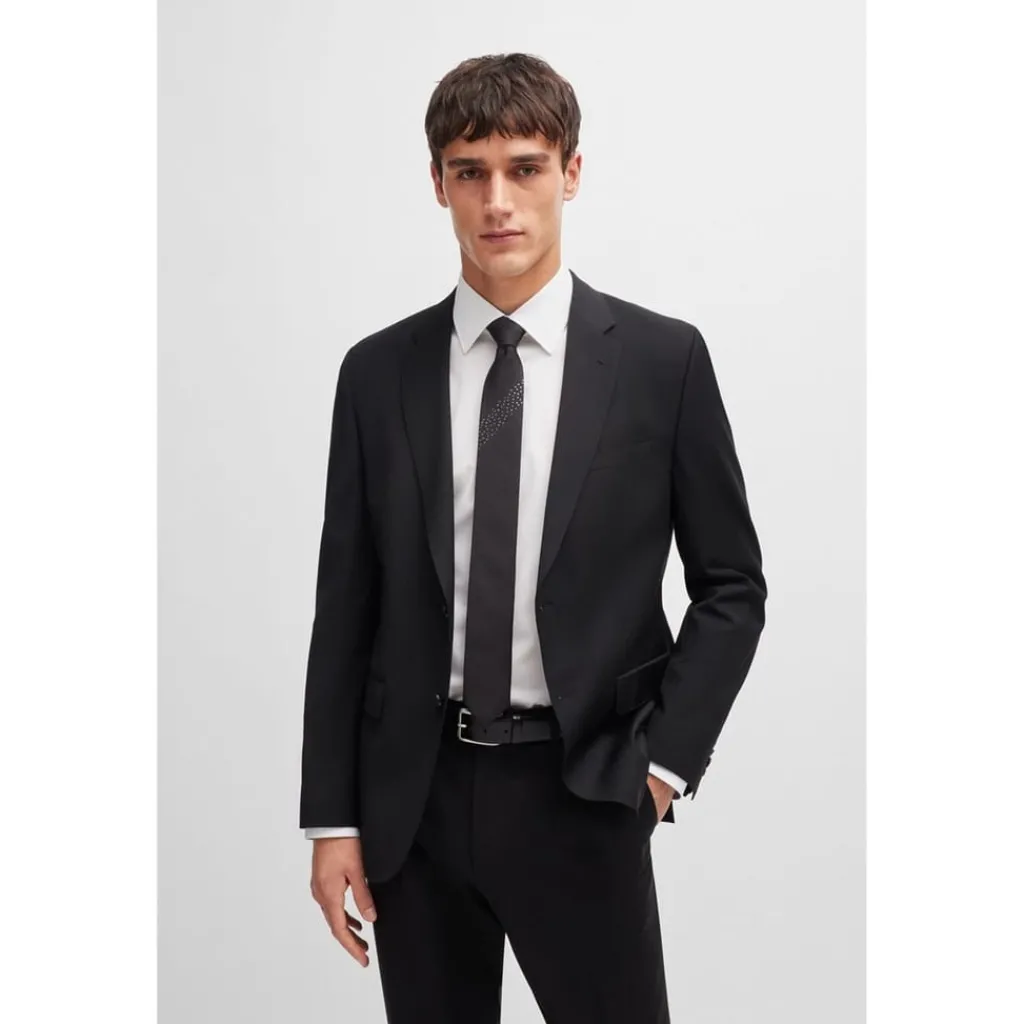 Assorted*Boss H Tie 6 Cm 244 Hc 10187722 01 in Black