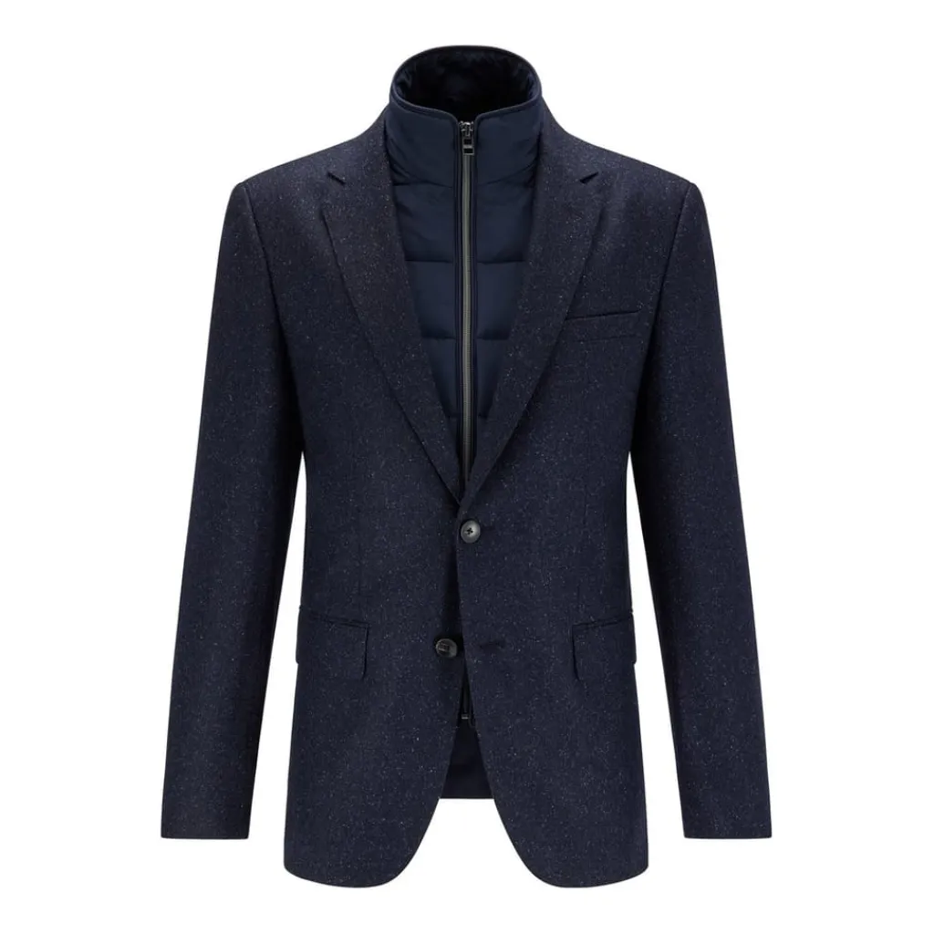 Formalwear*Boss H-Hutson Blazer Jacket in Dark Blue