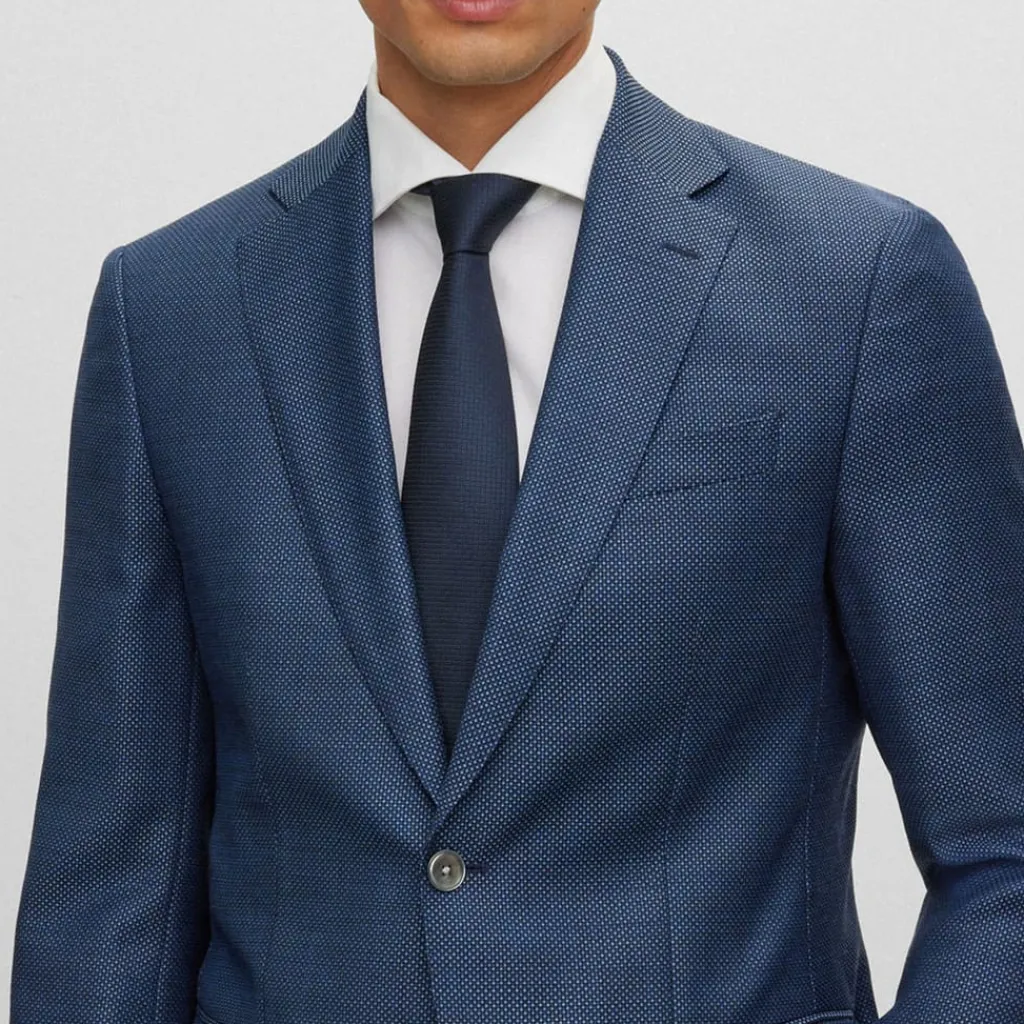 Formalwear*Boss H-Hutson Slim-Fit Blazer in Blue