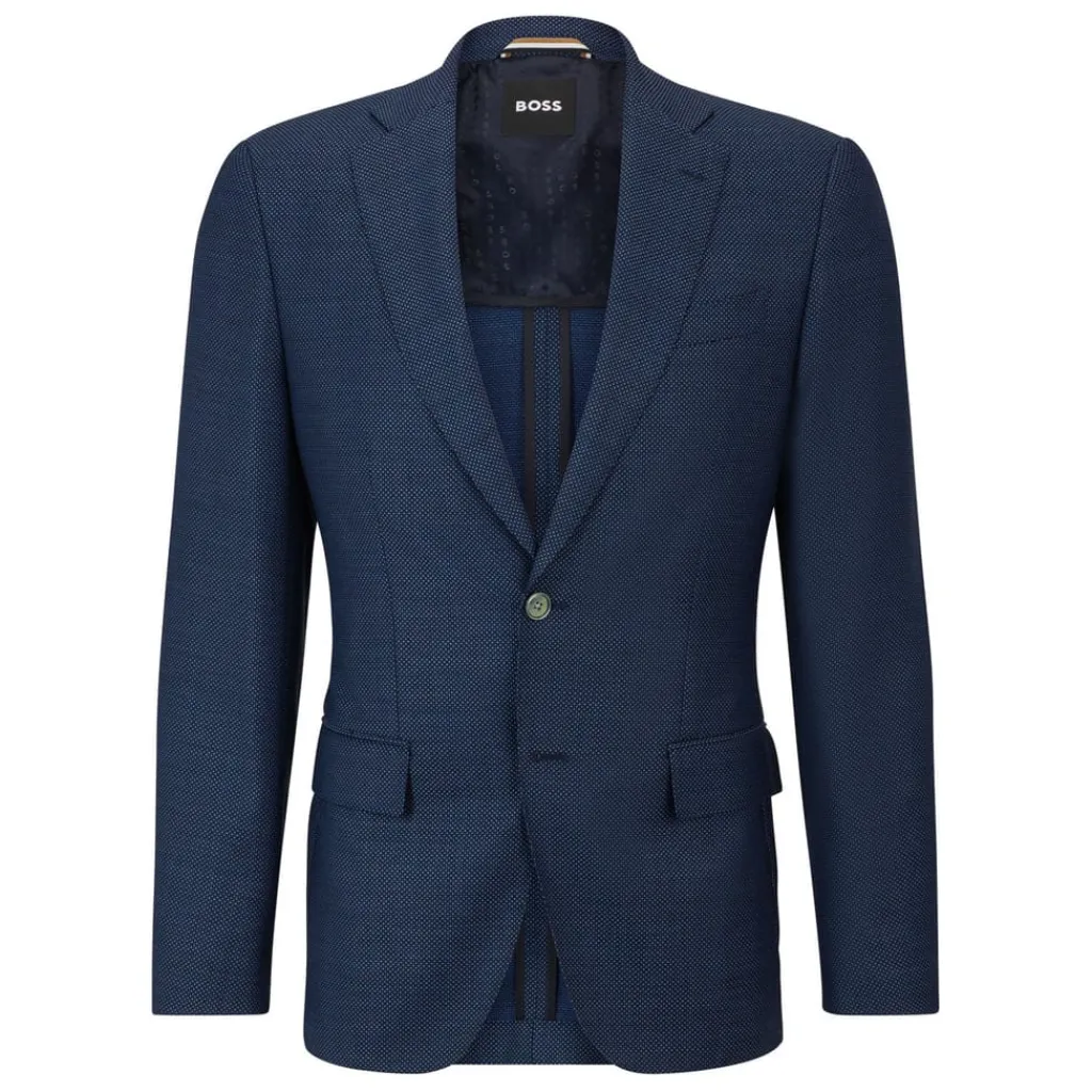 Formalwear*Boss H-Hutson Slim-Fit Blazer in Blue