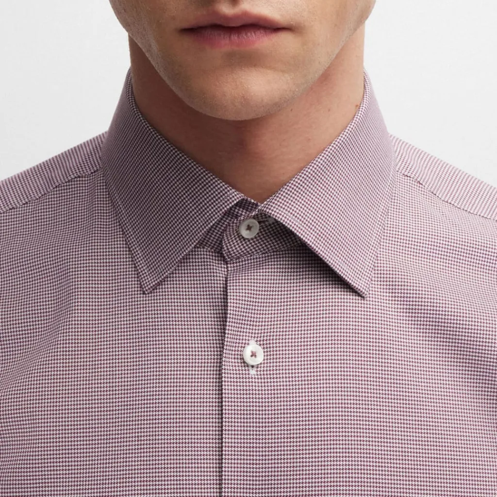 Shirts*Boss H-Joe Regular-Fit Shirt in Red