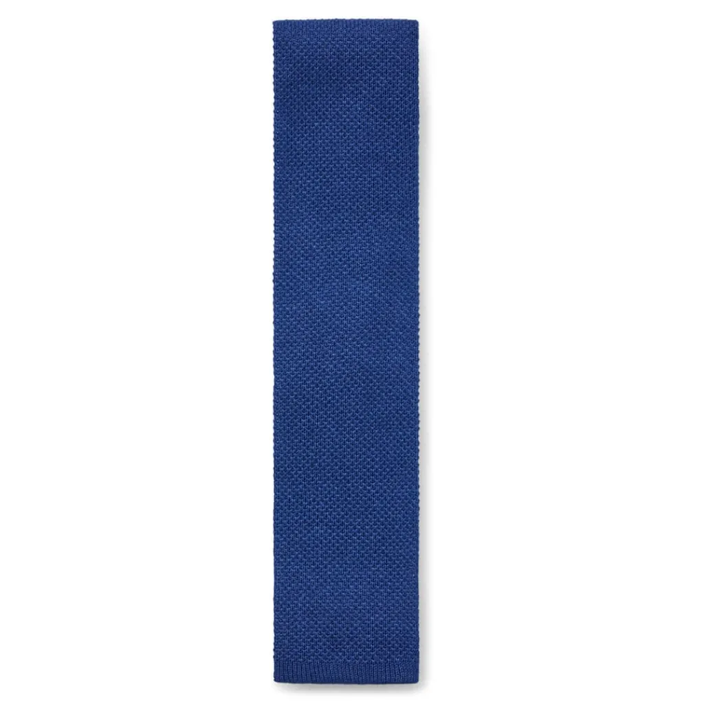 Formalwear|Assorted*Boss H-Knit Tie in Dark Blue