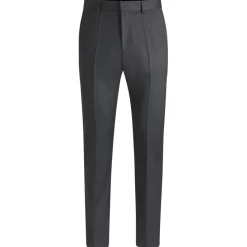 Formalwear*Boss H-Lenon Regular-Fit Trousers in Grey