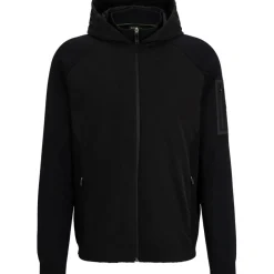 Hoodies*Boss Hooded Regular Fit Jacket in Black