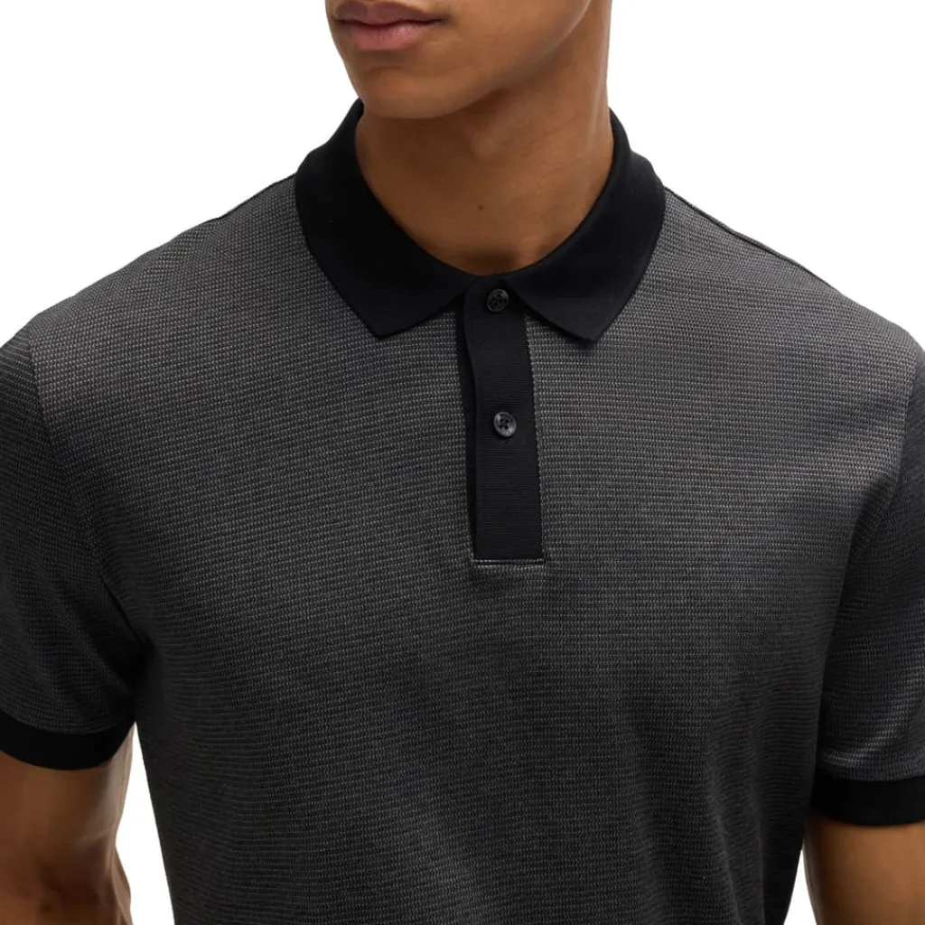 Polo Shirts*Boss H-Parlay 432 Polo Shirt in Black