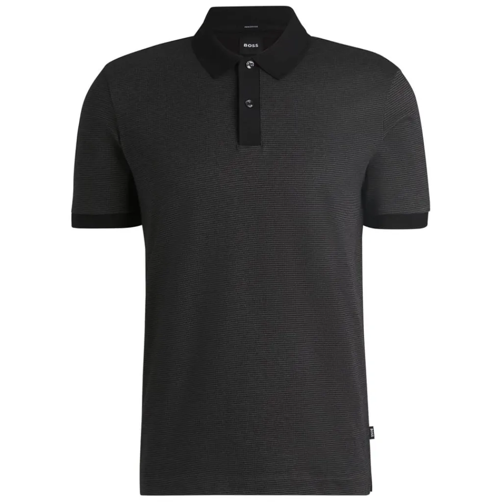 Polo Shirts*Boss H-Parlay 432 Polo Shirt in Black
